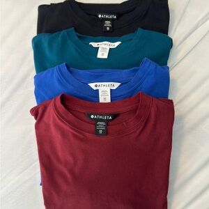 Athleta True Cotton Tees, XS